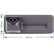 Retrocamera integrata nella maniglia del bagagliaio per Audi A1